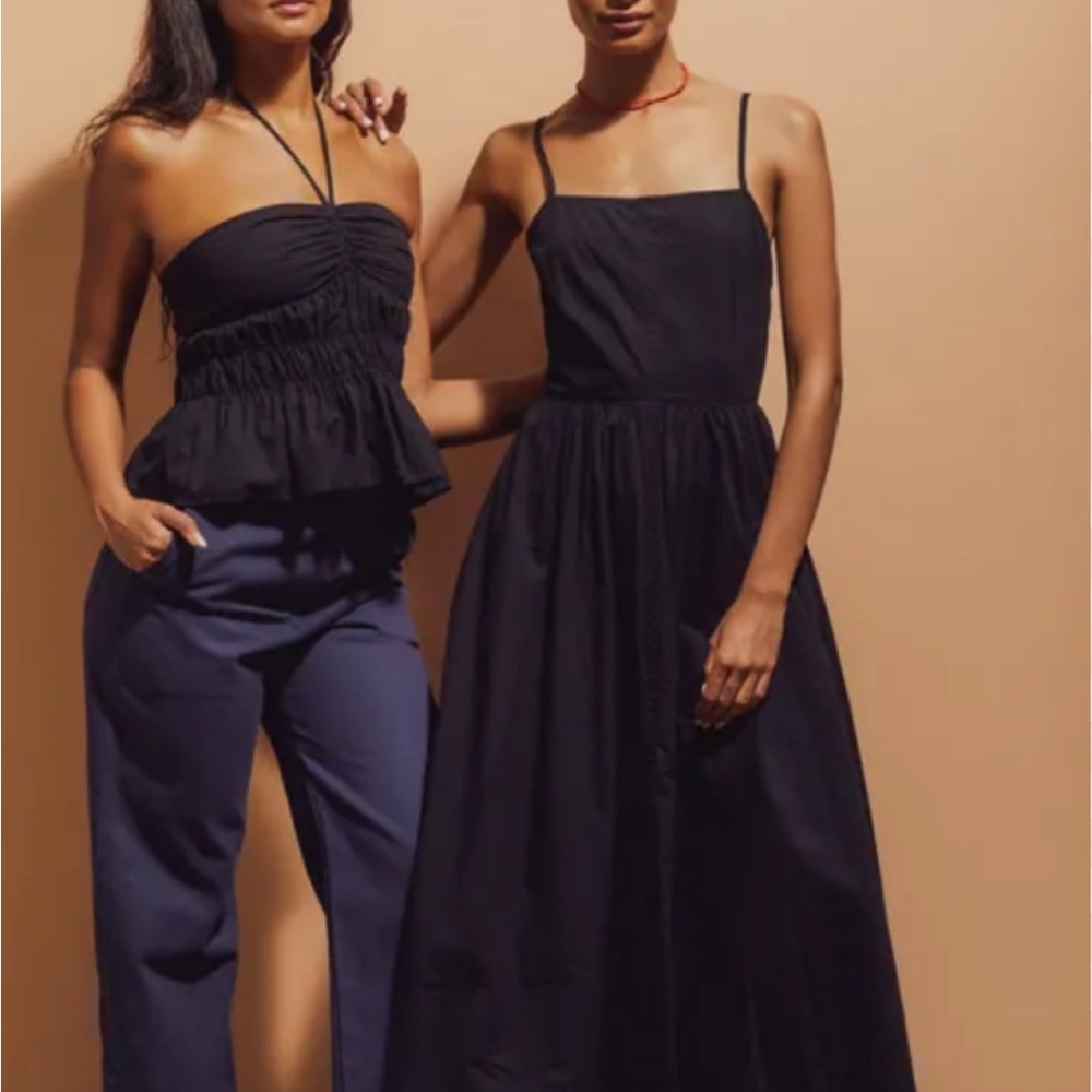 Ciao Lucia Anselma Dress - NWT
Washed Black Cotton Poplin
Size L